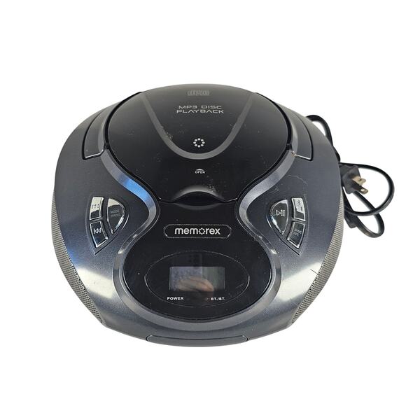Memorex MP3 CD Player Boombox Portable Stereo AM/FM Radio Model MP3451-BK - Picture 12 of 16